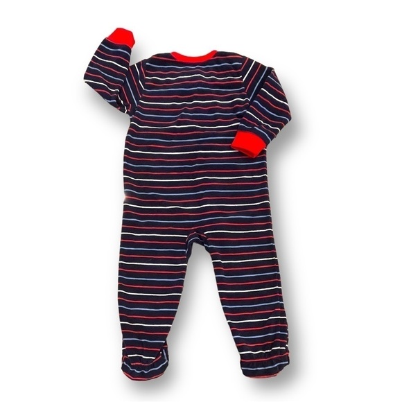 Set of 2 Carter’s One Piece Fleece Sleeper Pajamas Size 24M - Picture 4 of 6